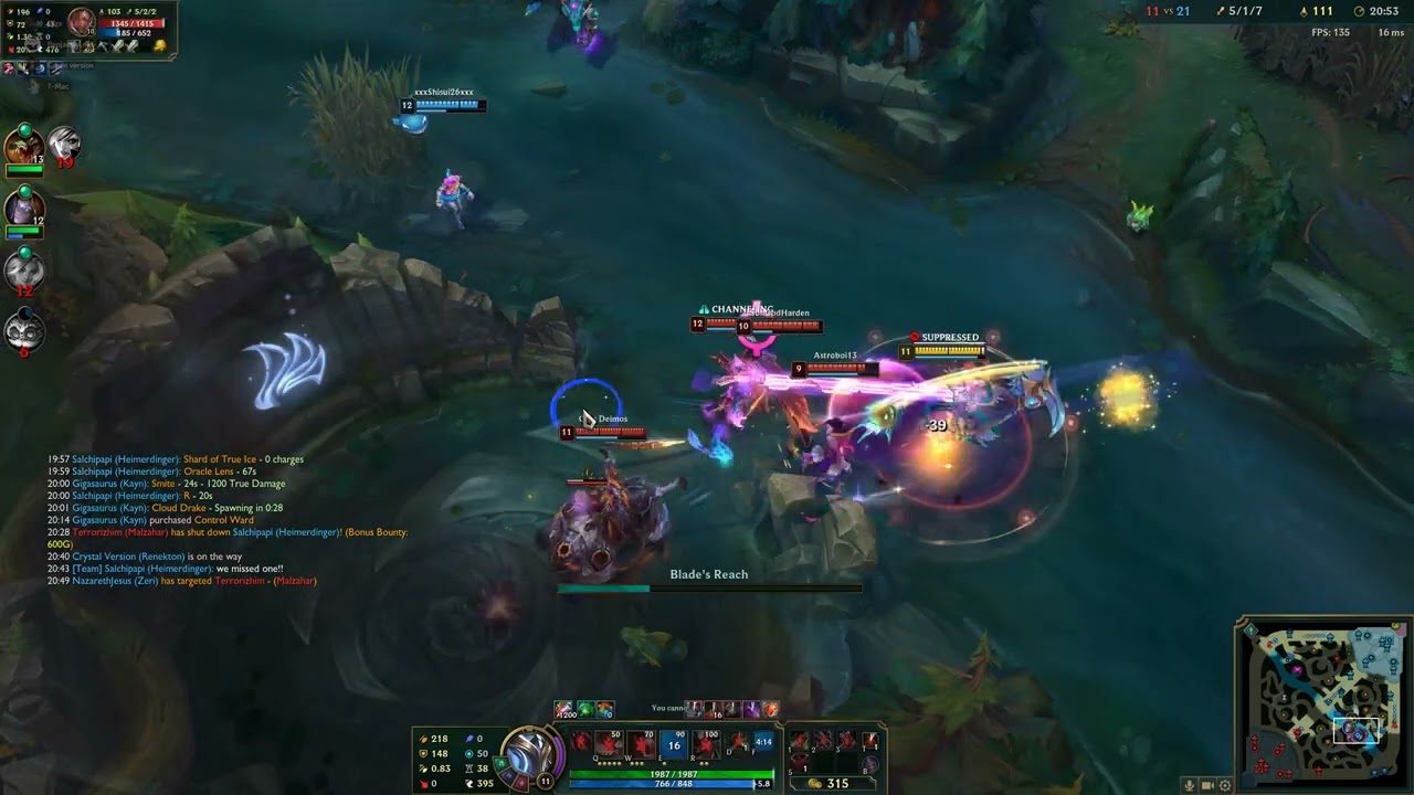 the yearly game of league