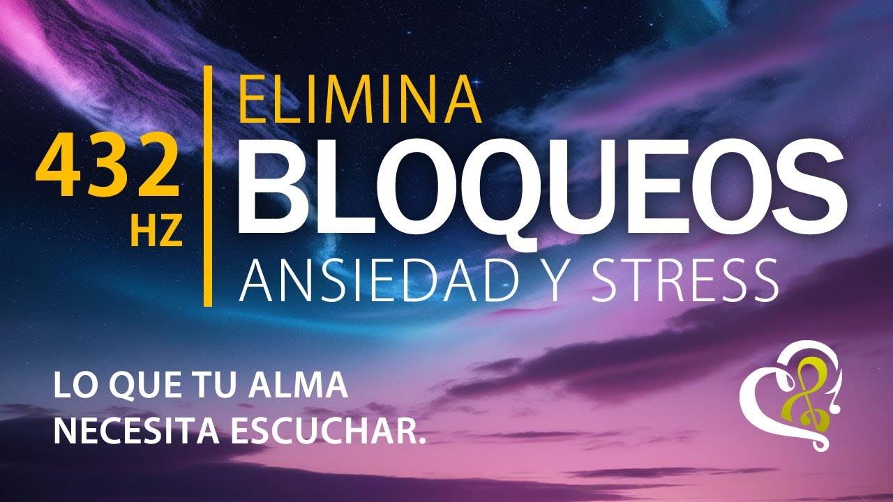 5 min. Elimina Stress y ansiedad 432Hz | Música de Sanación Profunda ...
