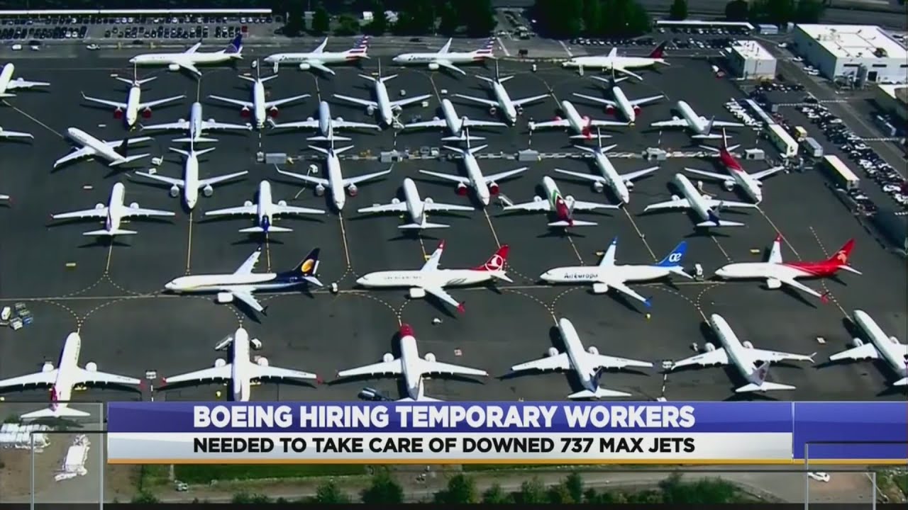 Boeing is hiring hundreds of temporary workers - YouTube