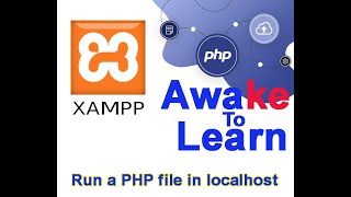 How to run a PHP file in localhost server