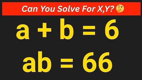 Can You Solve This Math Olympiad Problem? | You Should Learn This Trick..
