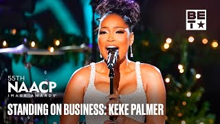 Keke Palmer Will Always Stand On Business! | NAACP Image Awards '24