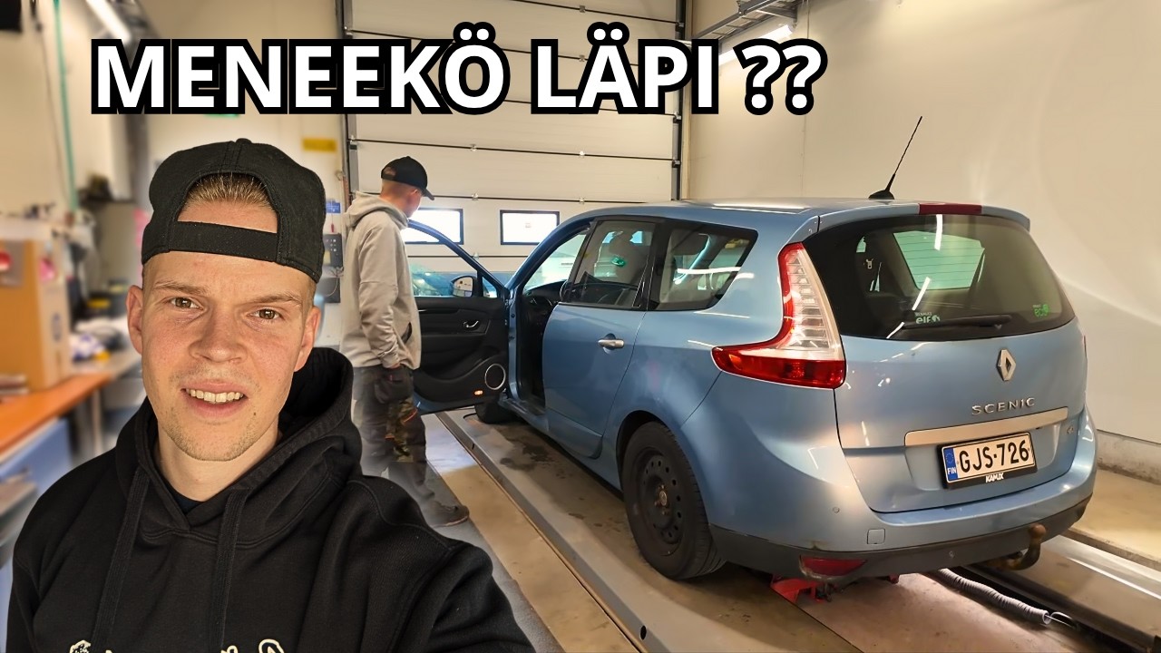 HUIJAUS RENAULTIN KATSASTUS - tuleeko ajokielto ??