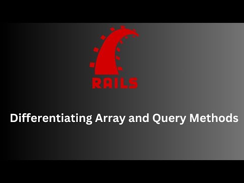 Differentiating Array and Query Methods