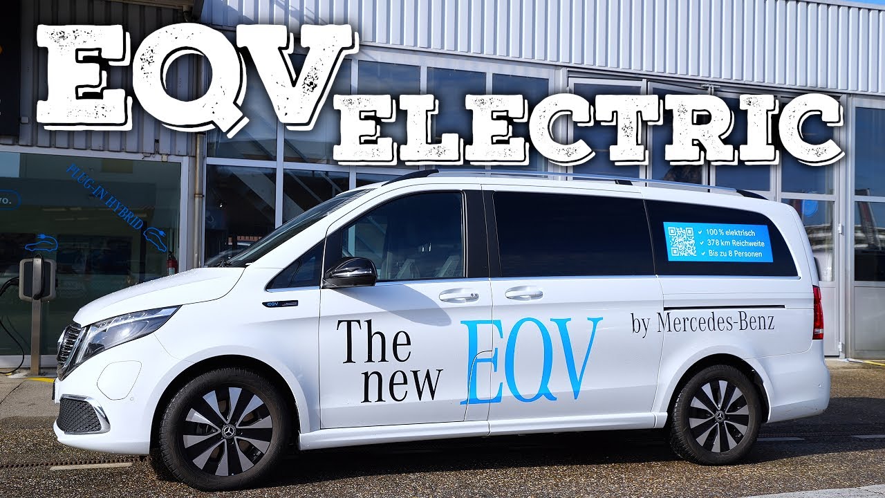 New Mercedes EQV 300 Electric Van 2021 Review Interior Exterior