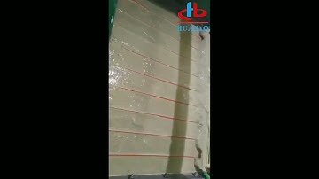 HUATAO polyurethane fine screen panels are working perfectly on our customer