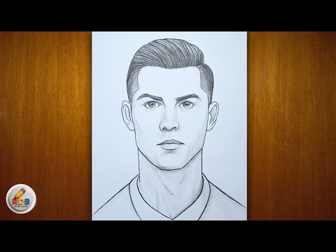Realistic Cristiano Ronaldo Portrait | Step by Step Guide