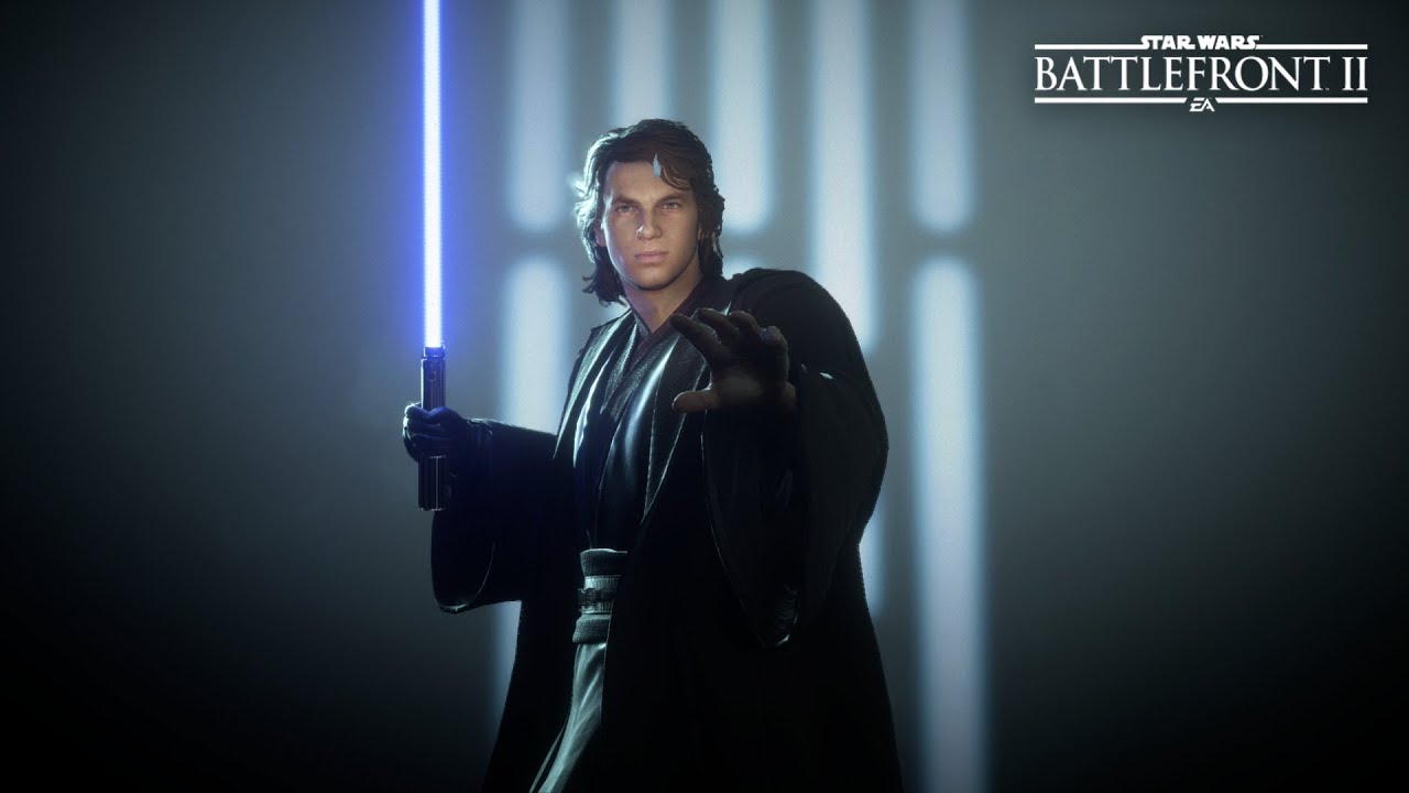 Star Wars Battlefront 2 - Anakin Skywalker Jedi Robes Skin Gameplay! -  YouTube