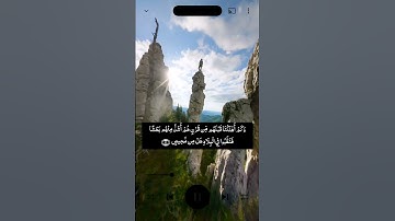 الآية 36 الى الآية 37 من سورة ق للقارئ محمد اللحيدان #fyp #foryou