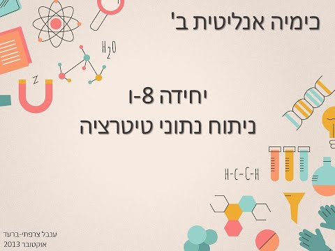 וִידֵאוֹ: איך מחשבים בעיות טיטרציה?