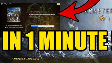HOW to FIX CRASH MONSTER HUNTER WILDS ✅RELEASE✅