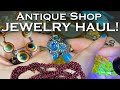 Antique Shop Jewelry Haul! Vintage, antique, sterling and more...