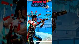 Power of desert eagle 🤕☠️ #freefire #freefiremax #shorts #gaming #gamer