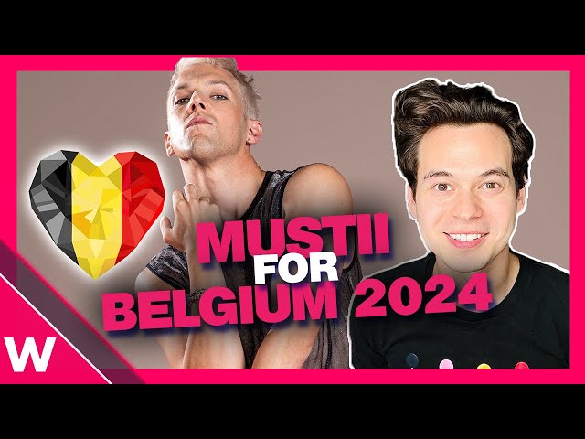 🇧🇪 MUSTII is Belgium's Eurovision 2024 singer (REACTION)