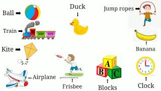 VOCABULARY OF TOYS || ENGLISH GRADE 2 - UNIT 7 LESSON 3 AND 4