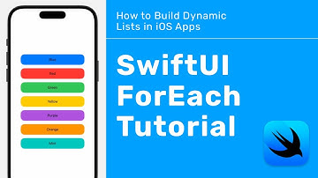 SwiftUI ForEach Tutorial: How to Build Dynamic Views in iOS Apps using Arrays and Enums