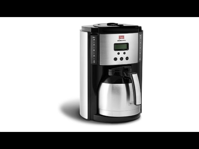 Melitta Aroma Tocco Drip Coffee Maker with Glass Carafe 