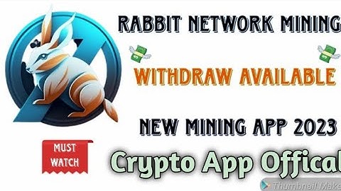 Rabbit Network New Mining App 2023 || Newly Launched App || Don