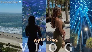 Myrtle Beach Vlog! | aquarium, fun at the beach, wonderworks + more! by Diamond Kae 2,699 views 1 year ago 14 minutes, 25 seconds