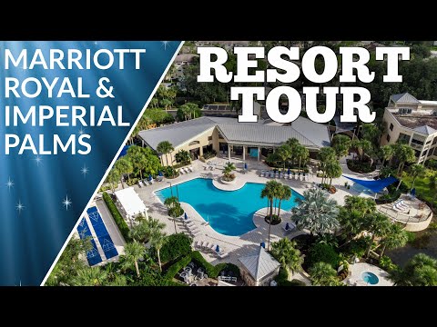 Marriott Royal Palms & Imperial Palms Villas Resort Tour - Orlando Florida!