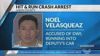 Man charged after allegedly hitting Union County deputy’s vehicle while intoxicated