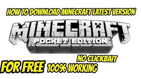 HOW TO DOWNLOAD MINECRAFT 1.16.0.57 IN ANDROID FOR FREE 100% WORKING ||SHABIH GAMING||