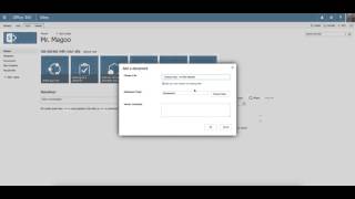 SharePoint Demonstration:Create MySite:Explore Document Files:Share screenshot 1