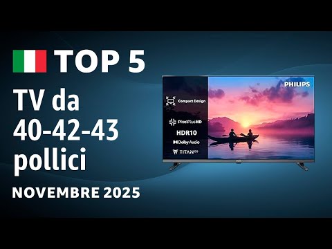 TOP—5. Migliori TV da 40-42-43 pollici. Test e confronto novembre 2025