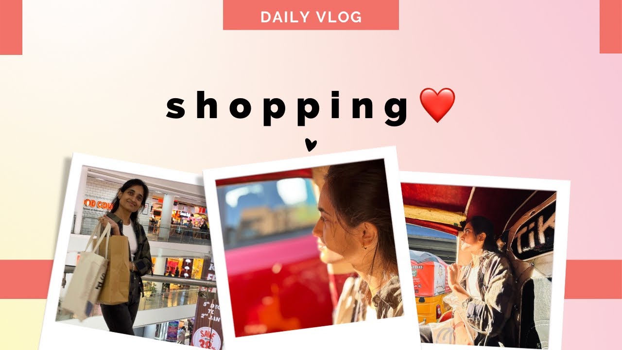 Shopping vlog✨💕 