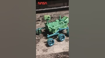 I 3D Printed The Mars Rover #MarsRover #3dprinted #Nasa