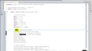 VTC Player Advanced Java Programming Java SE 7, Data Types