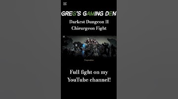 💉 Chirurgeon | Chirurgeon Table | Darkest Dungeon II #gaming #bossfight #darkestdungeon2