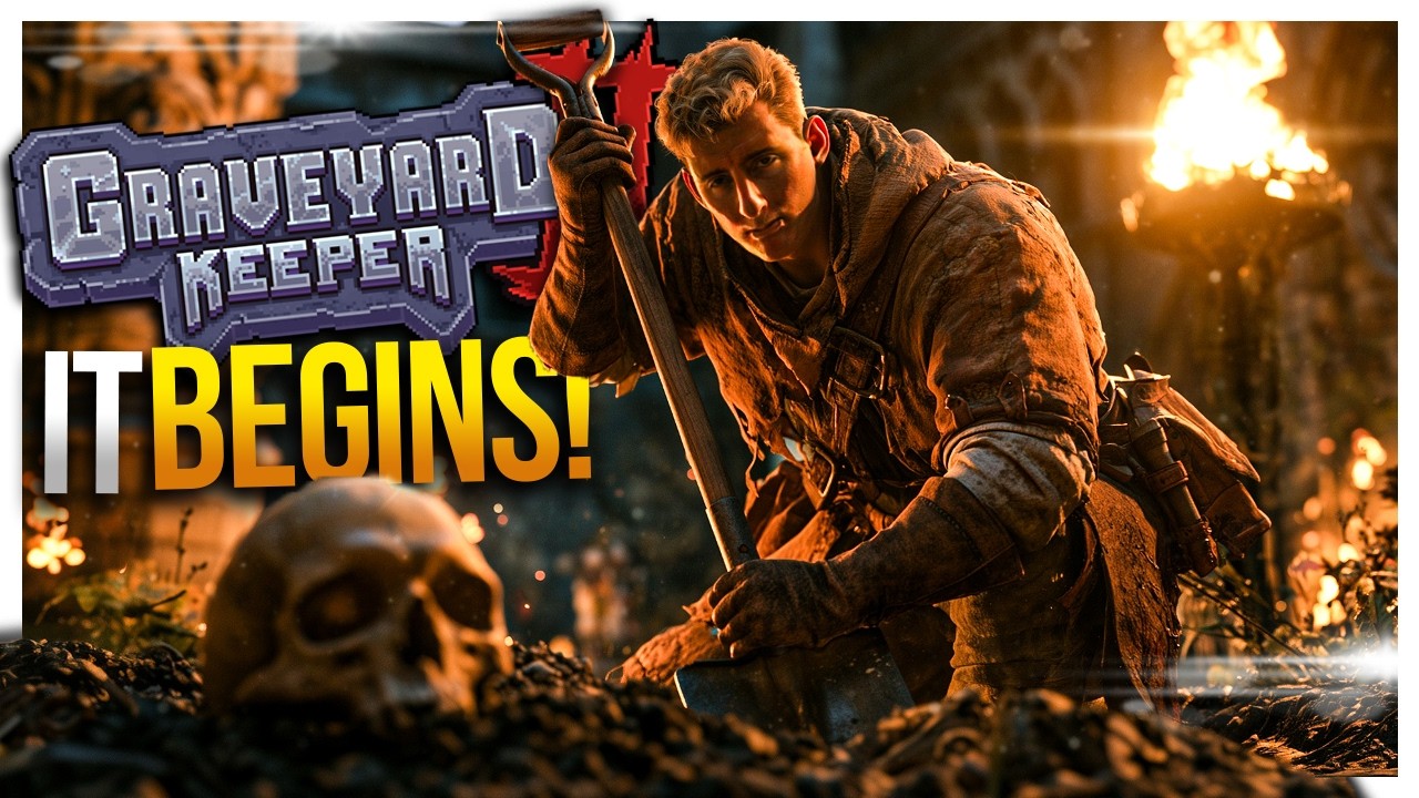 IT BEGINS | What Have I Gotten Myself Into? | Graveyard Keeper 2