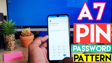 How To Set PIN Pattern Password In Lenovo A7