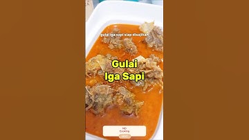 RESEP GULAI IGA SAPI #cooking #resepgulai #gulaisapi