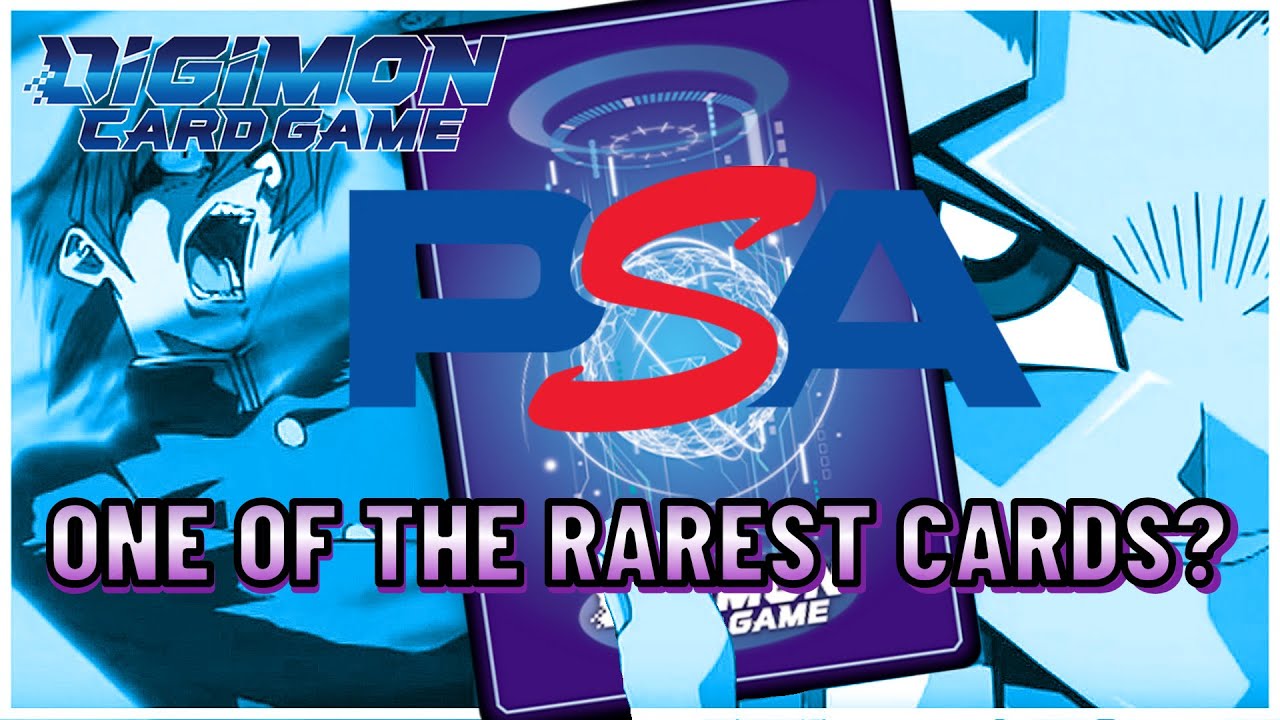 Digimon TCG | PSA: One of the RAREST Cards? Digimon TCG | PSA: One of the RAREST Cards?