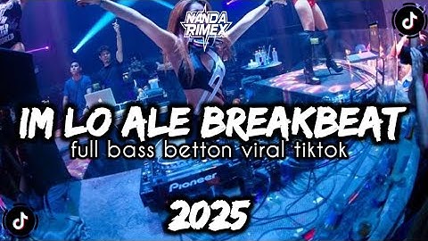 DJ IM LO ALE BREAKBEAT VIRAL TIKTOK 2025(full bass beton)‼️