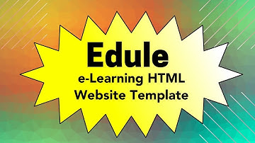 Edule - e-Learning HTML Website Template | e-Learning HTML Template
