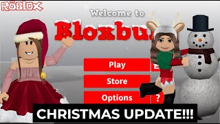BLOXBURG CHRISTMAS UPDATE 0.9.3