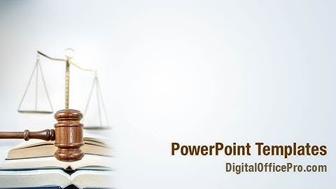 Law Knowledge PowerPoint Template Backgrounds - DigitalOfficePro #07963W