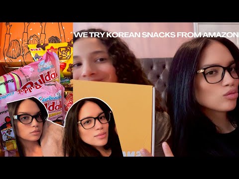 Our Chaotic Family Tries Korean Snacks From Amazon (how Many Times Does Danni Complain?)