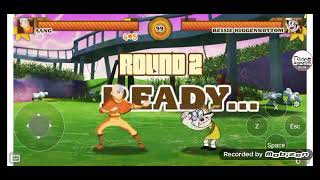Super Fall Brawl Aang Vs Bessie
