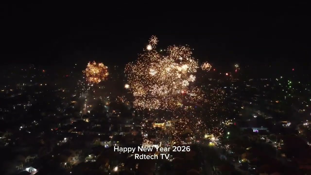 2026 Fireworks in Philippines | Drone POV