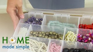 Life Hack: Instant Bead Organizer | Home Made Simple | Oprah Winfrey Network Update