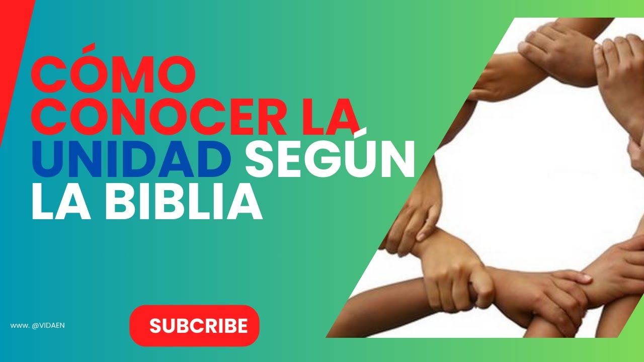 COMO TENER LA UNIDAD ESPIRITUAL COMO IGLESIA DE DIOS - YouTube