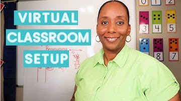 Virtual Math Classroom Setup for Asynchronous and Synchronous Learning