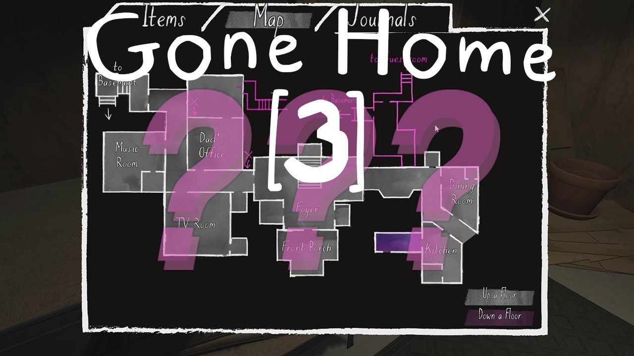 I CAN'T FIND MY AWAY AROUND THIS HOUSE AS IT IS! Gone Home [3] YouTube
