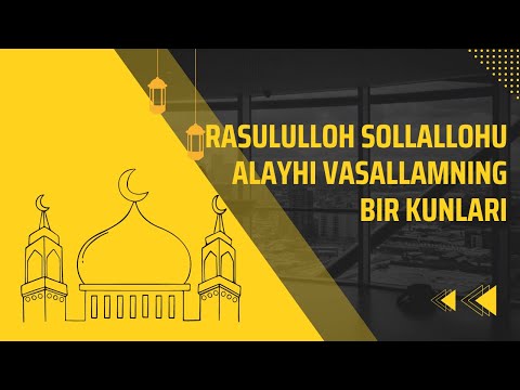 Audio kitob | Rasulullohning bir kunlari 1-qism | Аудио китоб | Расулуллоҳнинг бир кунлари 1-қисм