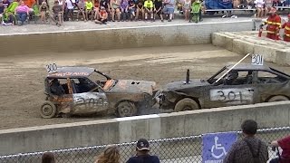 VIDEO HAS MOVED!! Just The Hits! - Defiance County Demo Derby (2014)