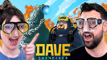 Certified Divers play Dave The Diver: Godzilla DLC